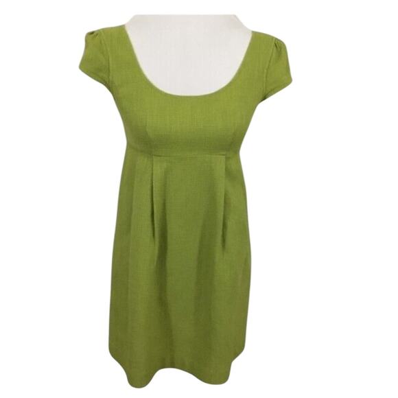 Michael Michael Kors Dress, NWOT, Size 2, Vibrant Green Shell 100% Cotton - Picture 1 of 6